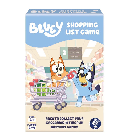 Bluey Shopping List Game