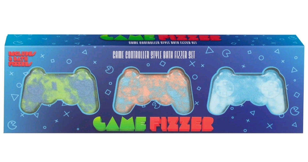 3Pcs Game Controller Scented Bath Fizzer Set