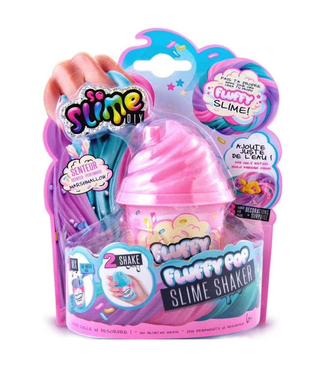 DIY Fluffy POP Slime Shaker Kit - Make Your Own Slime