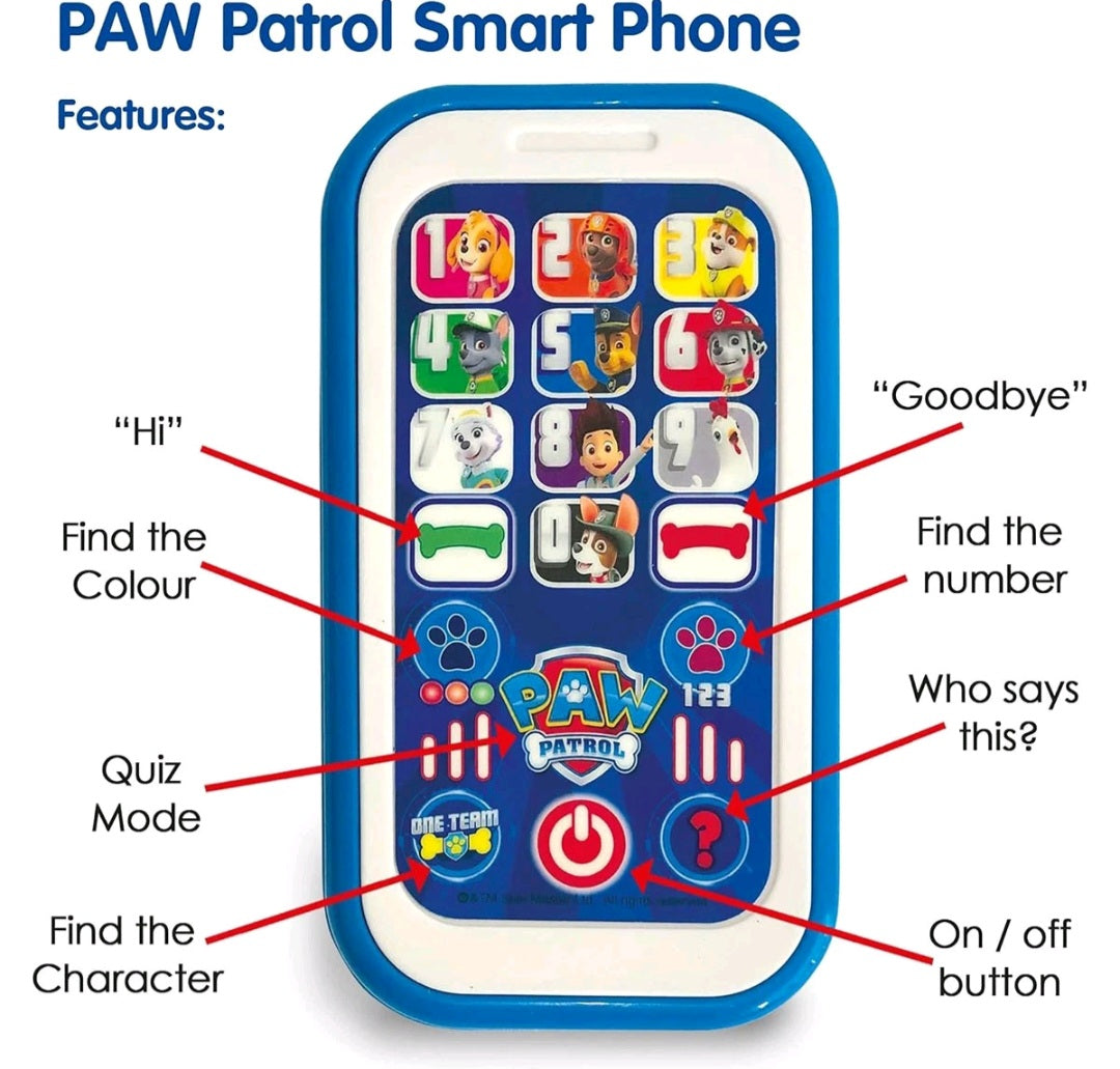 Paw Patrol Smart Phone