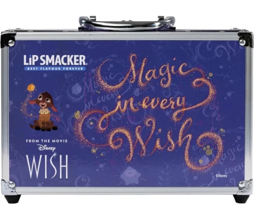 Wish Makeup Vanity Train Case - Lip Smacker Cosmetic Accessories Gift Set
