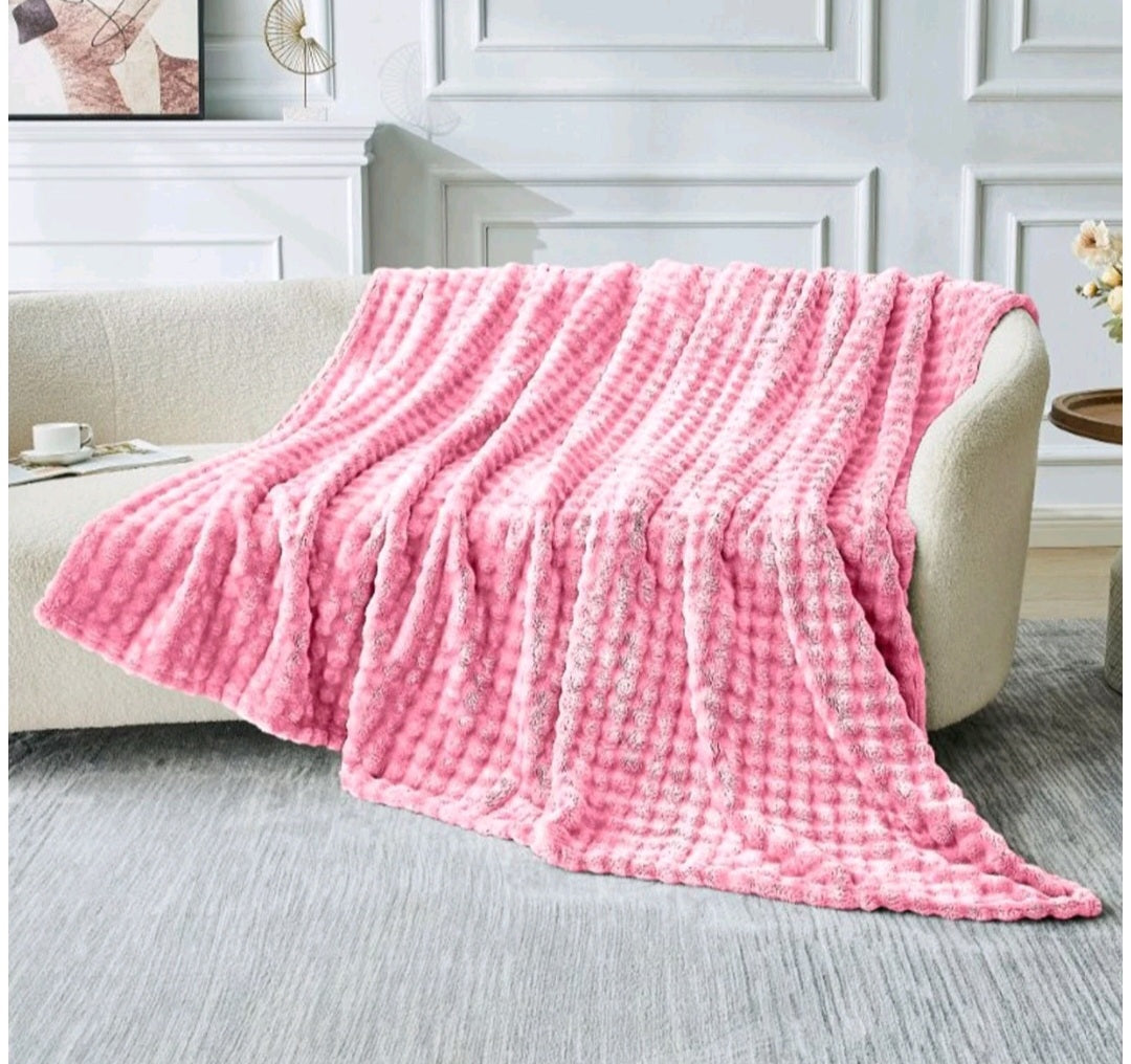 BUBBLE JACQUARD THROW