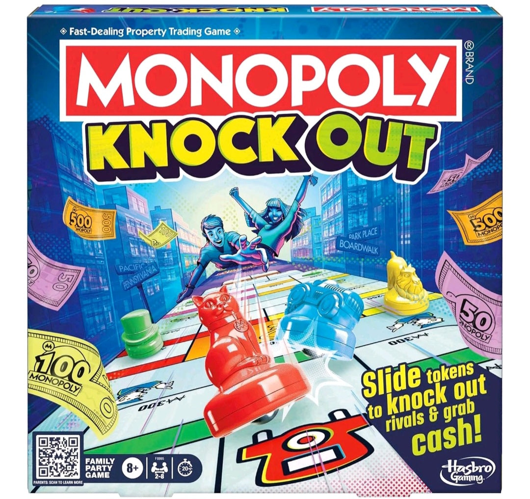 Monopoly Knockout Family Party Board Game