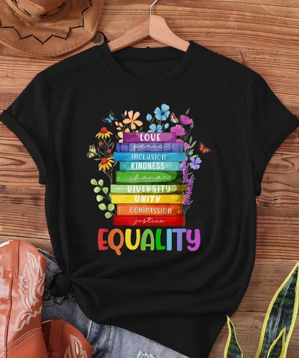 Womens Pride Equality T-Shirt