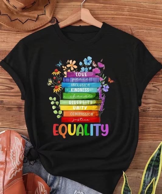 Womens Pride Equality T-Shirt
