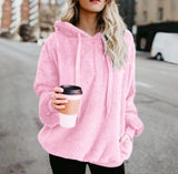 Long Sleeve Warm Fleece Hoodie