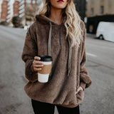 Long Sleeve Warm Fleece Hoodie