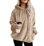 Long Sleeve Warm Fleece Hoodie