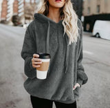 Long Sleeve Warm Fleece Hoodie