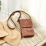 Fashionable and minimalist PU leather women's crossbody bag