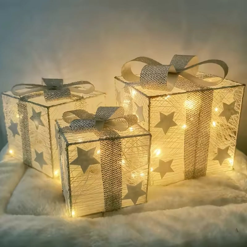 3pcs Christmas Gift Box