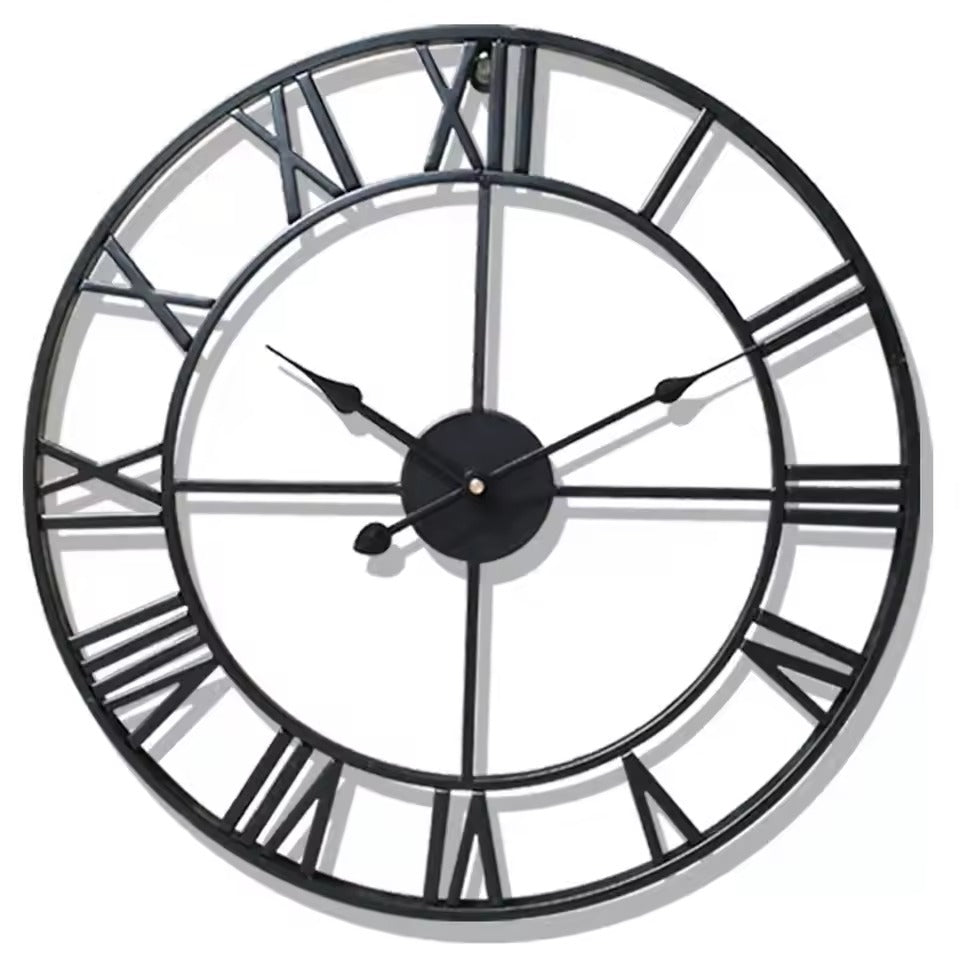 Modern 3D Large Wall Clocks Roman Numerals