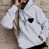 Adults Heartbeat Hoodie