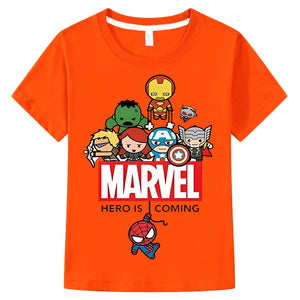 Marvel Cartoon Character Tshirt