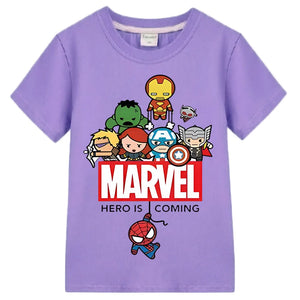 Marvel Cartoon Character Tshirt