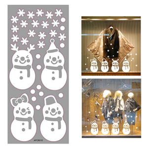 Christmas 3D Removable Window Wall Stickers