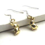 Bunny Rabbit Drop Earrings