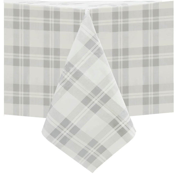 Checked Design Wipe Clean PVC Tablecloth