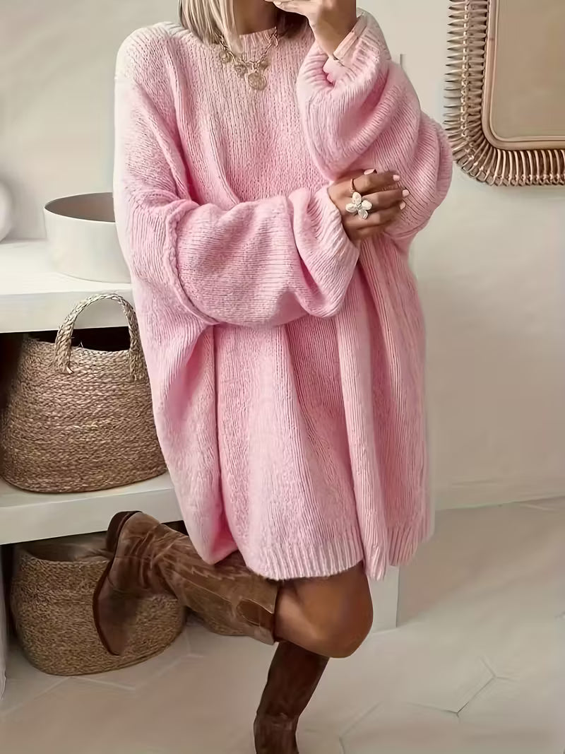 Chic and Comfortable Women's Sweater Dress