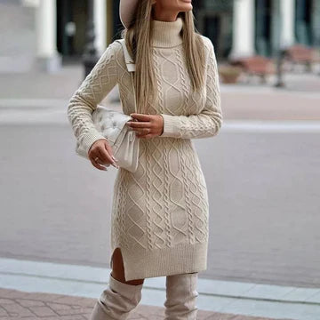 Ladies Long Sleeve Jumper Dress