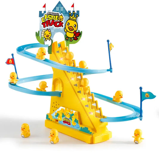 Yellow Duck Track Toy