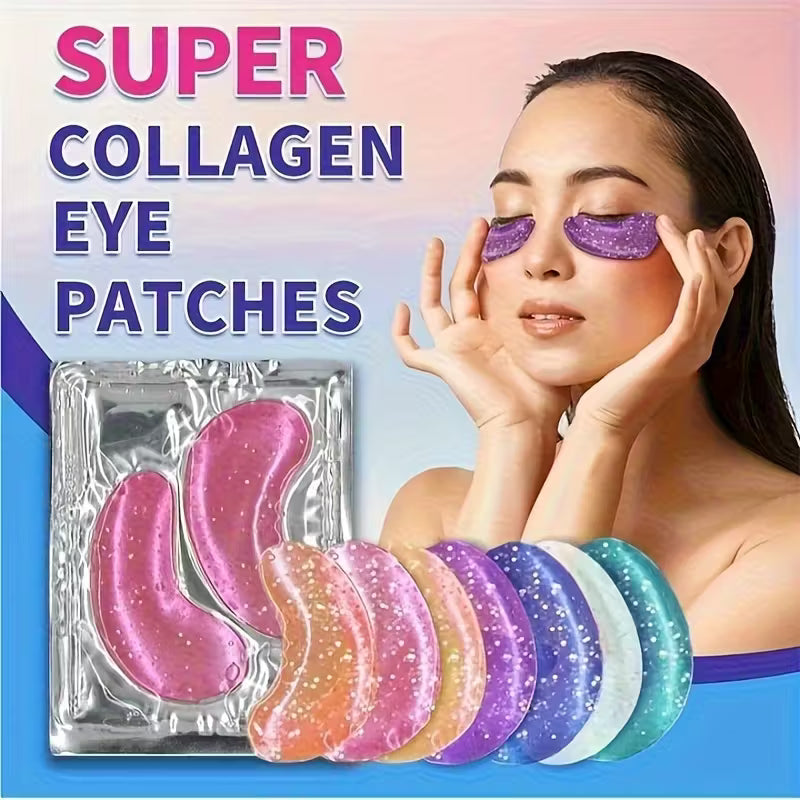 10-Pack 5-Pair Gel Eye Pads with Ice Compress
