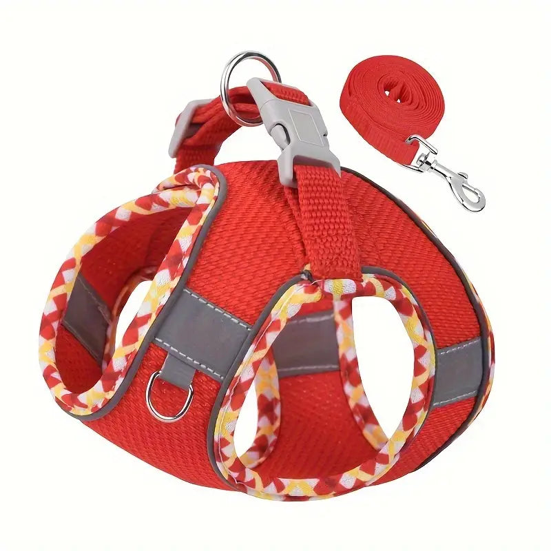 Comfortable No Pull Dog Harness Set