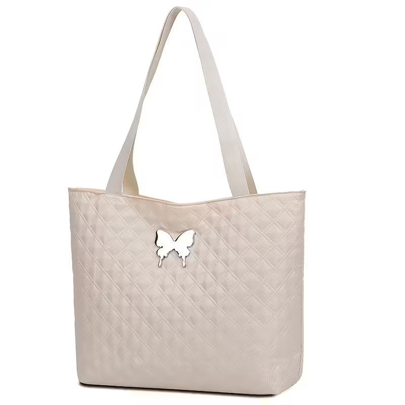 Stylish Quilted Tote Bag