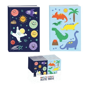 A5 Dinosaur / Outer Space Hardback Notebook