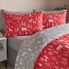 Load image into Gallery viewer, Scandi Christmas Reversible Duvet Set