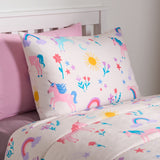 Unicorn Coverless Duvet & Pillowcase-Single