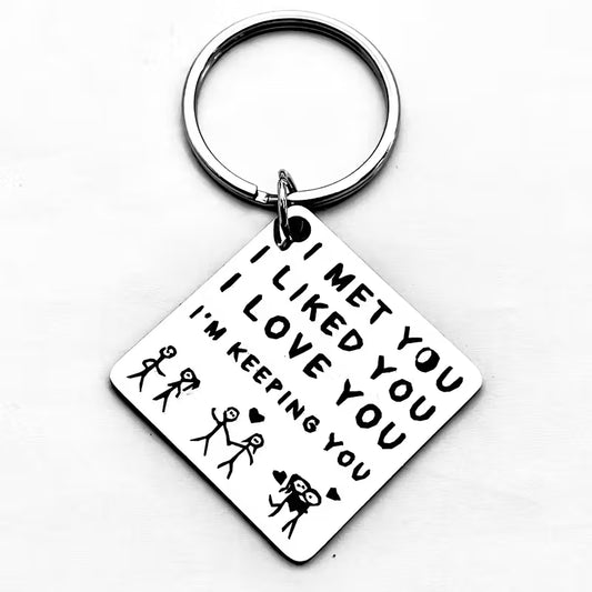 Romantic Couple Keychain
