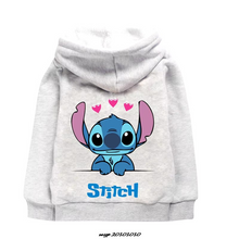 Load image into Gallery viewer, Lilo And Stitch Fleece Hoodie