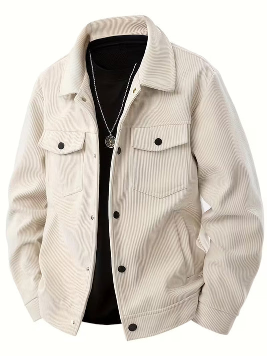 Plus Size Mens Corduroy Jacket