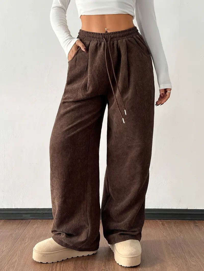Women's Casual Corduroy Pants