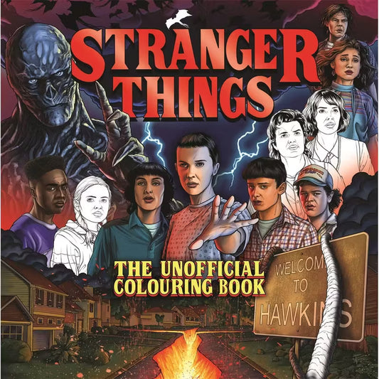 The Stranger Things Colouring Book