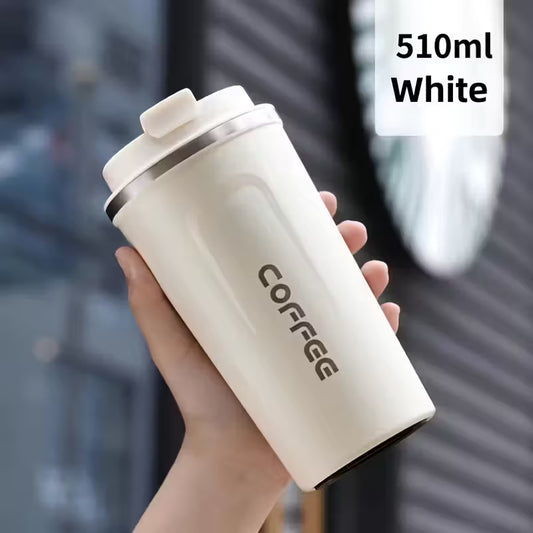 Vacuum-insulated coffee travel Cup
