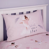 Pink Duvet Cover Set-Dancing Fairies Reversible