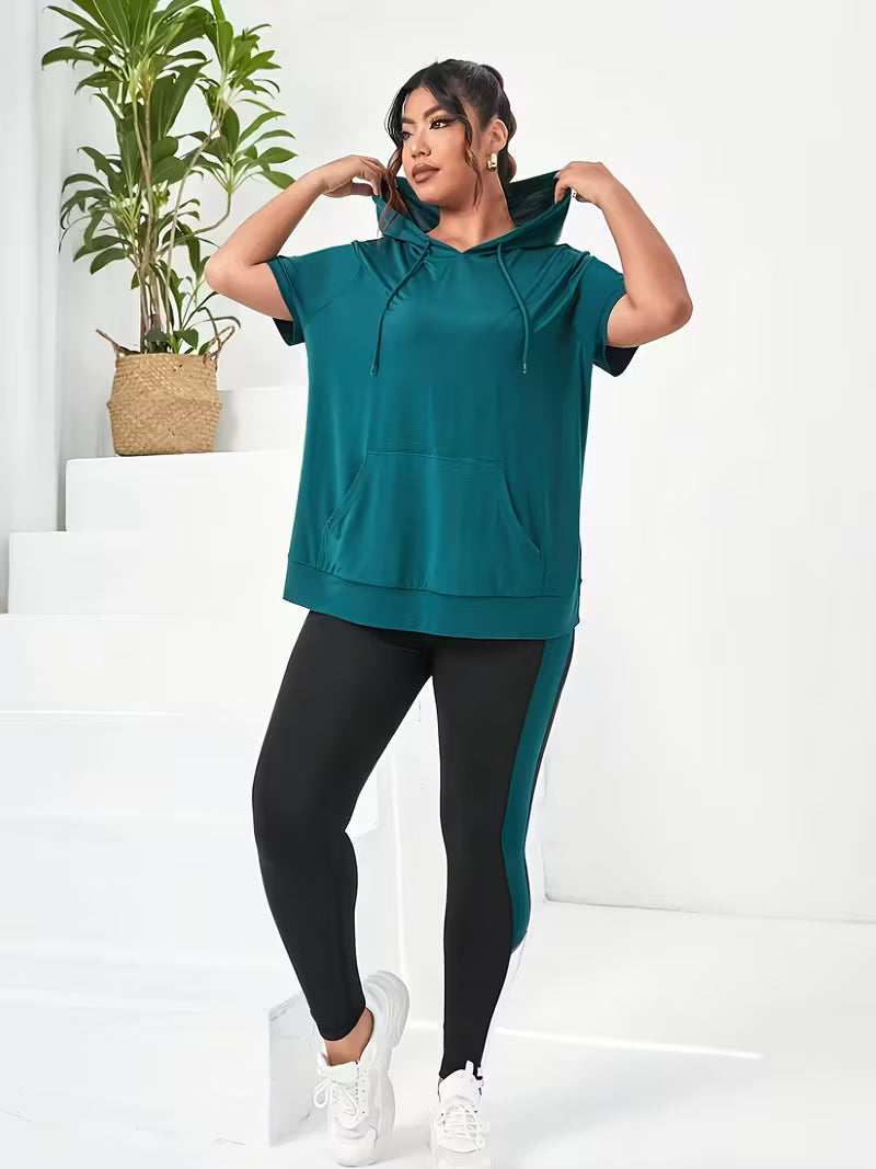 2PC Plus Size Womans Sportswear Set
