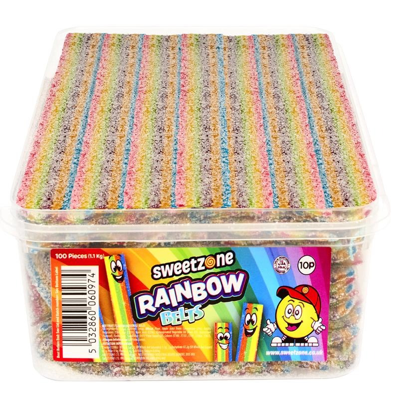 Belts / Blue Rasberry, Apple,Strawberry, Rainbow,Watermelon, Cola