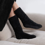 Teddy Sherpa Reverse Slipper Socks