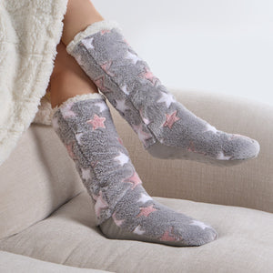 Fleece Sherpa Slipper Socks