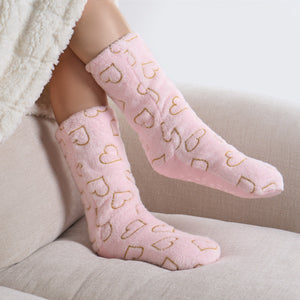 Fleece Sherpa Slipper Socks