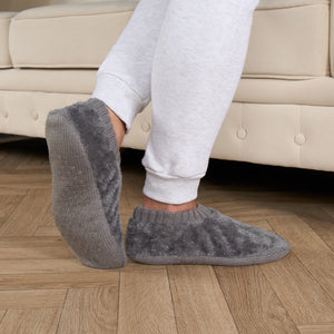 Mens Teddy Slipper Socks