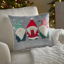 Load image into Gallery viewer, Christmas Tis The Season Gonk Cushion - Grey