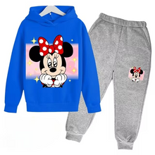 Load image into Gallery viewer, Kids 2PC Minnie Tracksuit Set