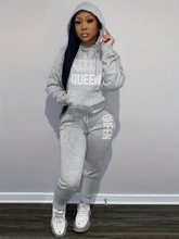 Load image into Gallery viewer, Queens Crown Hoodie and Pants Set