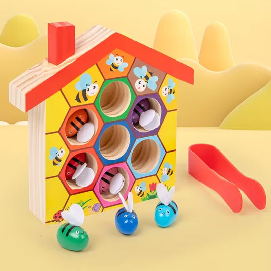 Wooden Bee Puzzle Toy