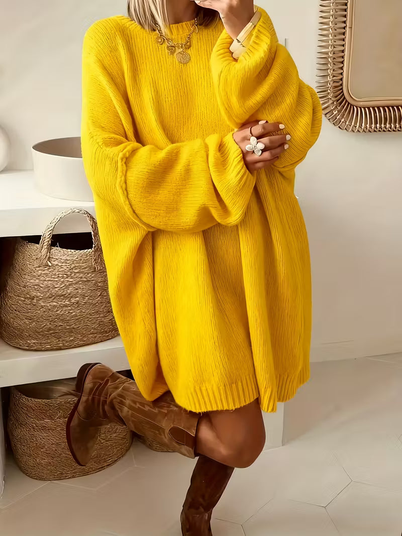 Chic and Comfortable Women's Sweater Dress