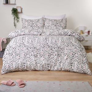 Dalmatian Spot Print Duvet Cover Set